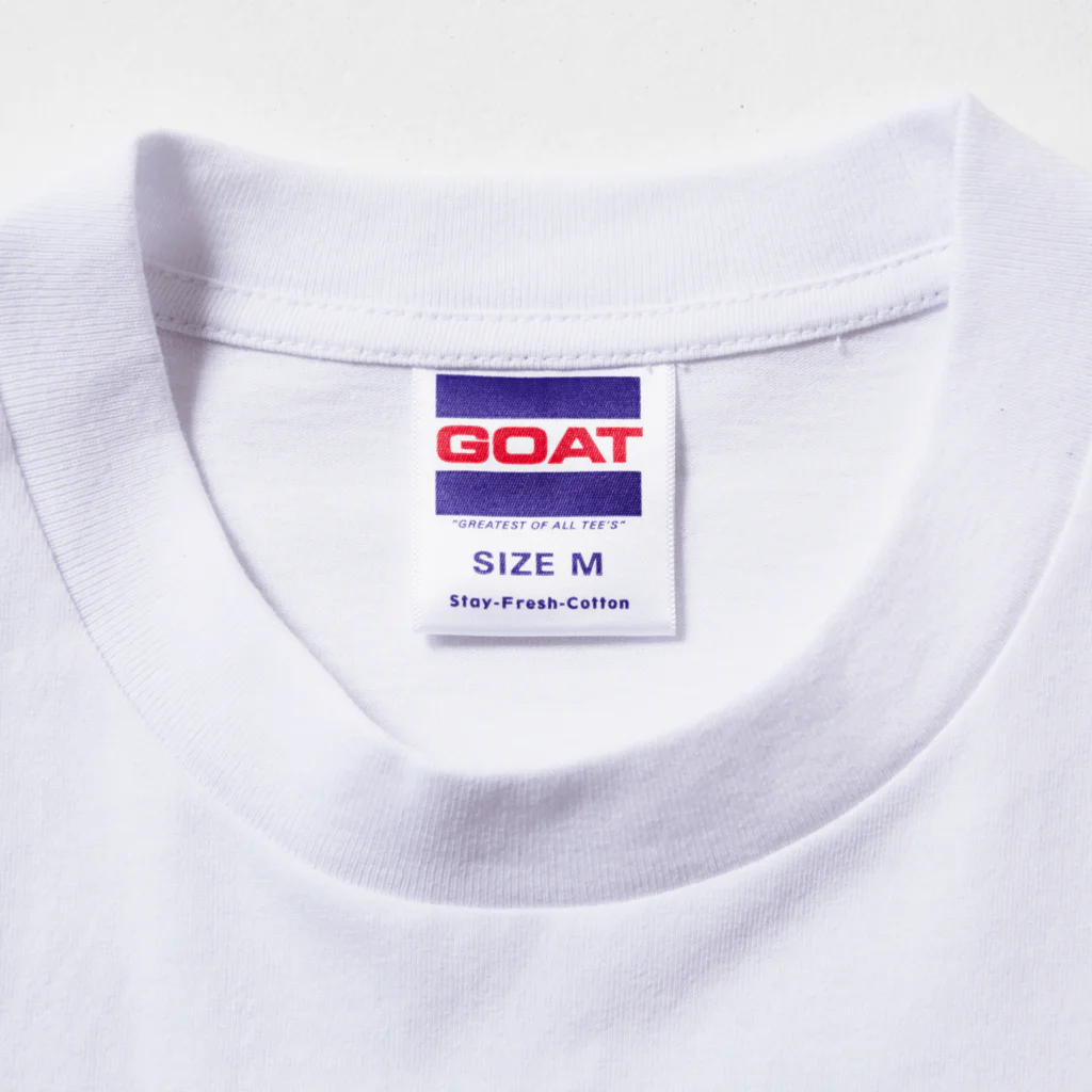 YS VINTAGE WORKSのチェコ　プラハ動物園　ヒッポ（カバ） Big T-Shirt :tag