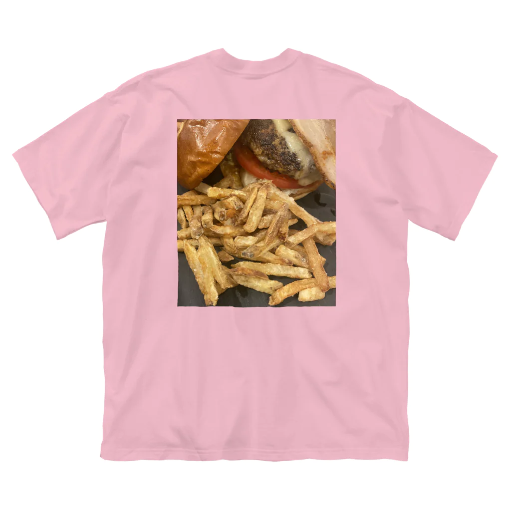 vinksyのFrench fries  ビッグシルエットTシャツ