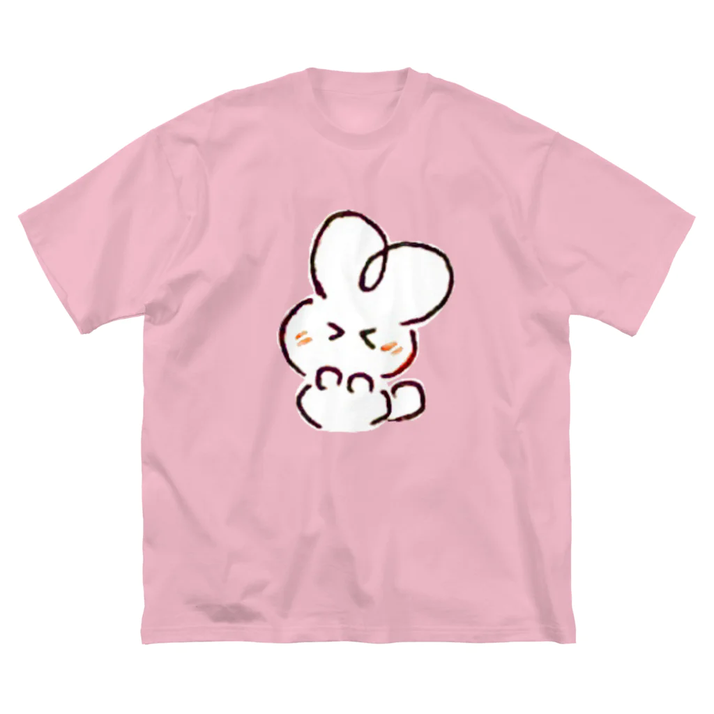 ❁⃘*:･ﾟ✧となりのきいろﾟ･*:.｡❁のキュンキュンちびちゃん ビッグシルエットTシャツ