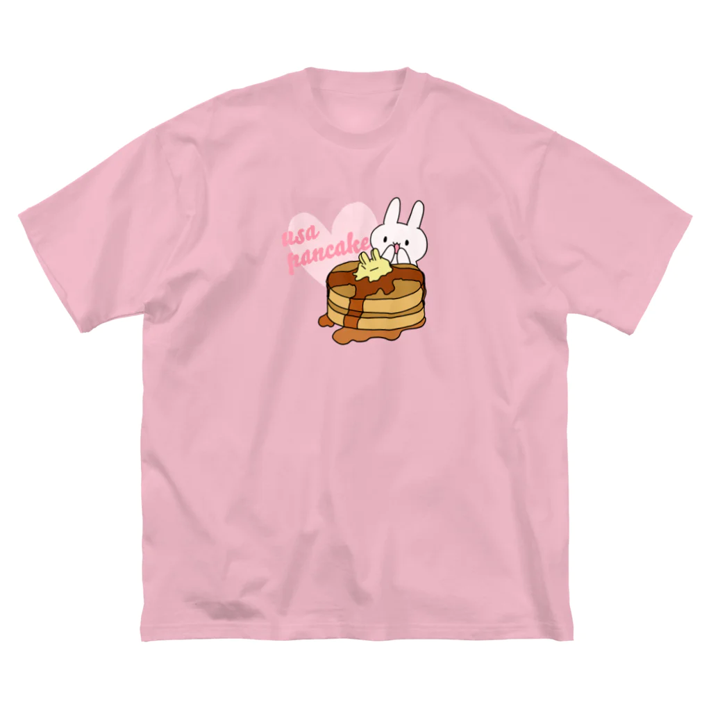 USAGI DESIGN -emi-のうさパンケーキ ビッグシルエットTシャツ