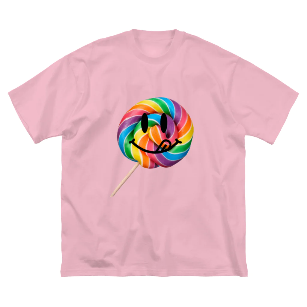 Lollipop MarketのLollipop Smily P S/S Tee Big T-Shirt