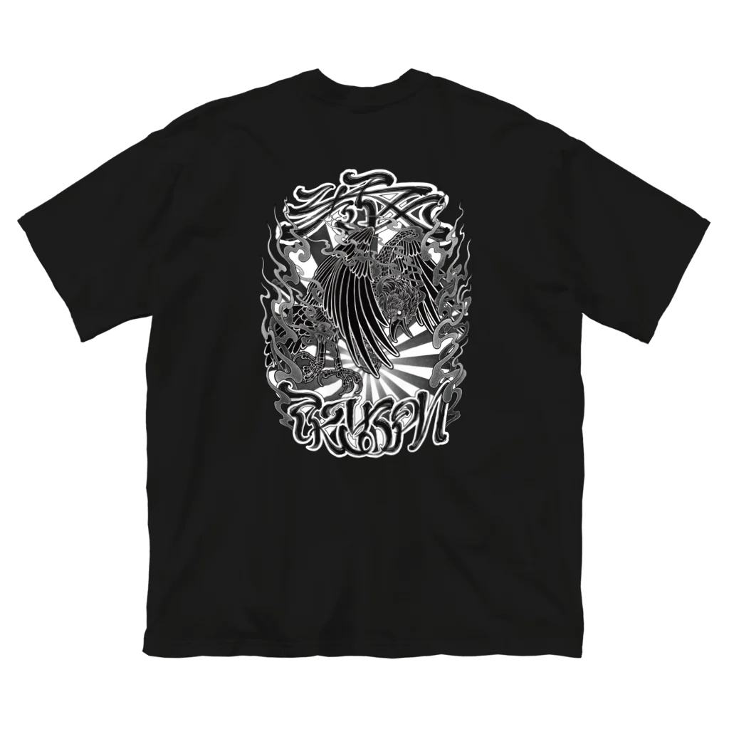 Y's Ink Works Official Shop at suzuriのCROW ビッグシルエットTシャツ