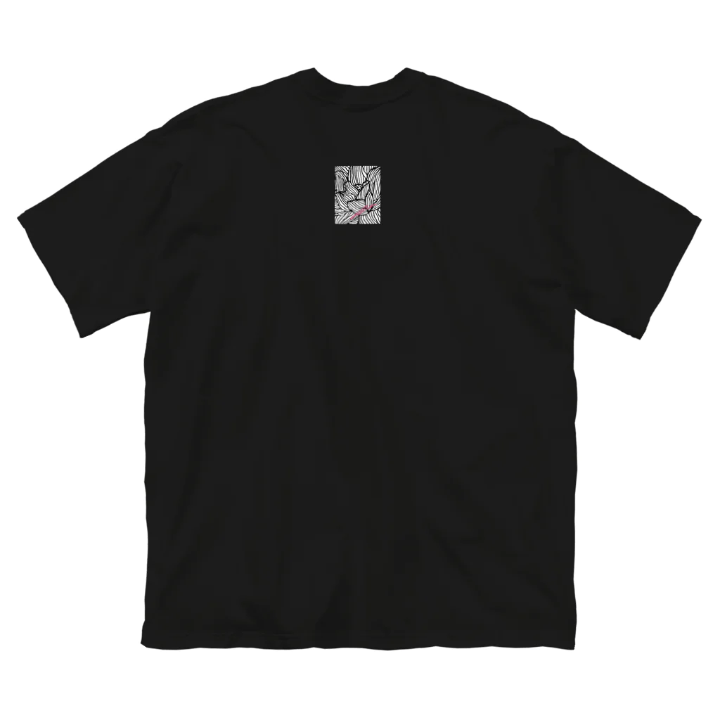 EDGE STYLEのR/E/N. B/W ビッグシルエットTシャツ