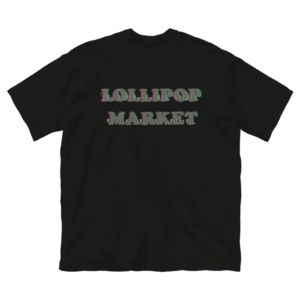 Lollipop MarketのLollipop Market BoxLogo S/S Big size Tee ビッグシルエットTシャツ