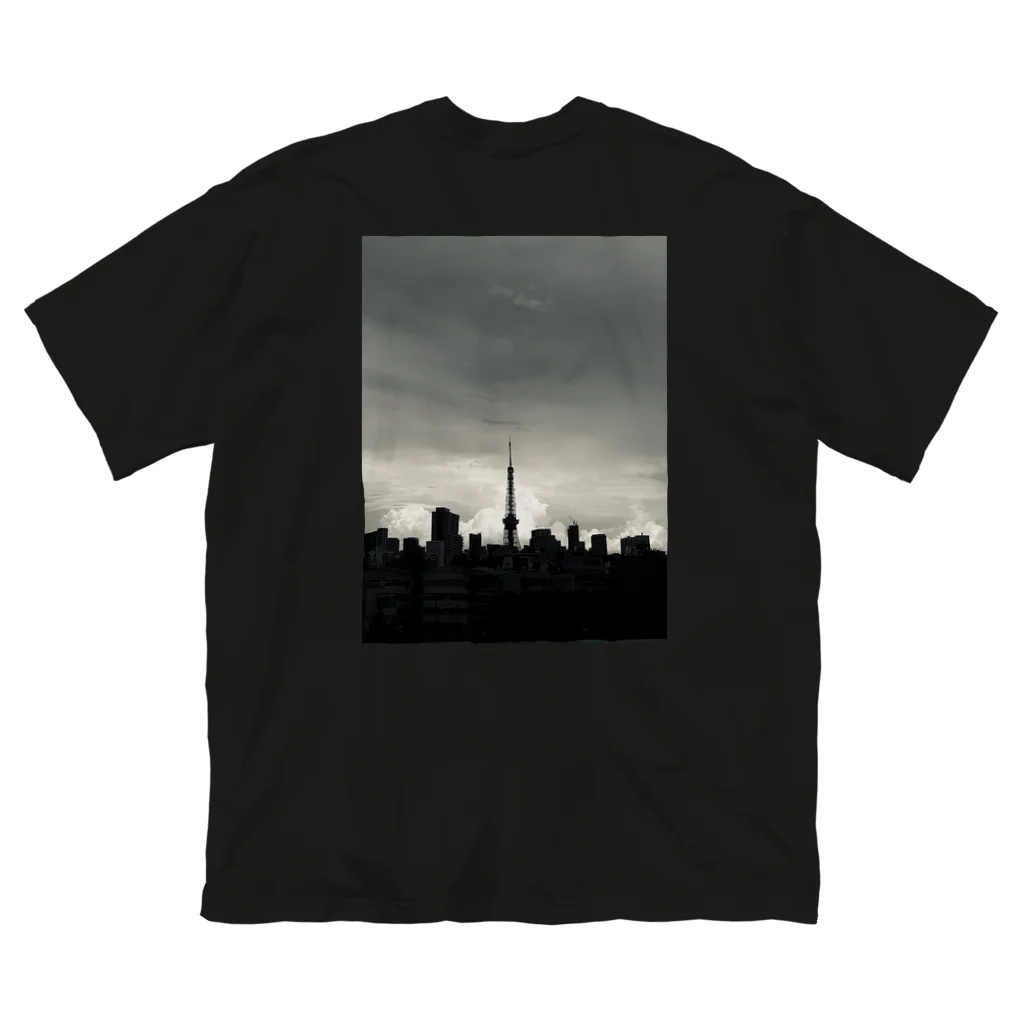 Rin-sui photographyのtower ビッグシルエットTシャツ