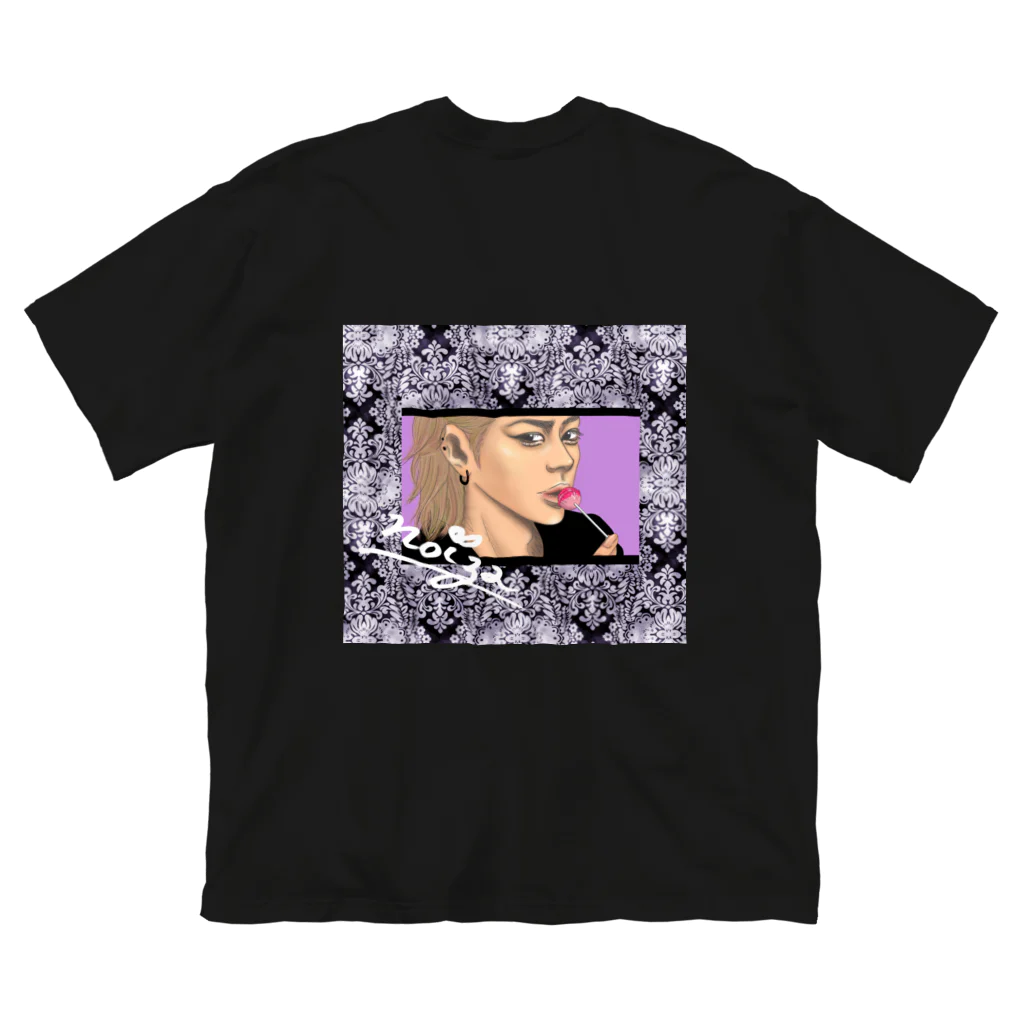 Ｍ✧Ｌｏｖｅｌｏ（エム・ラヴロ）のタバコ嫌いなんだょね。（ダマスク） Big T-Shirt