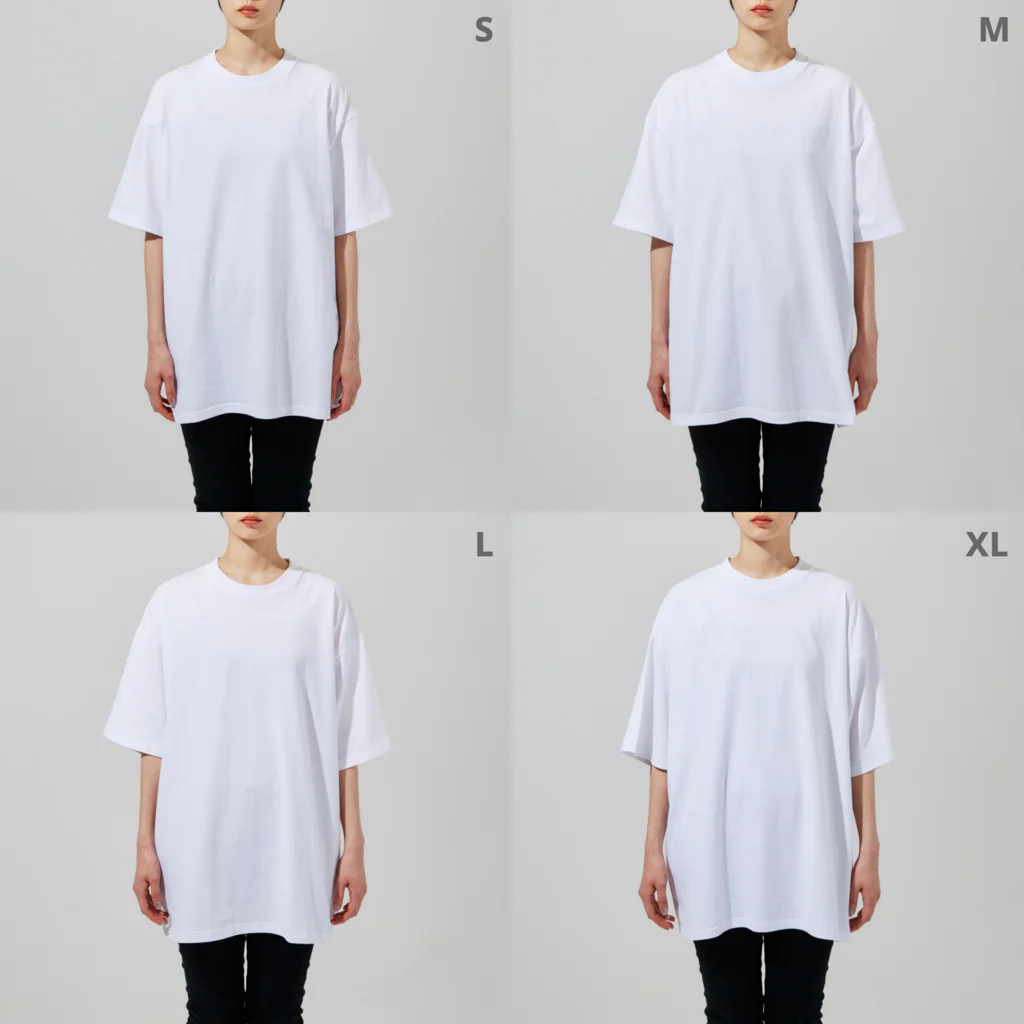 COSMO BARのHANG OVER-二日酔い- Big T-Shirtmodel wear (woman)