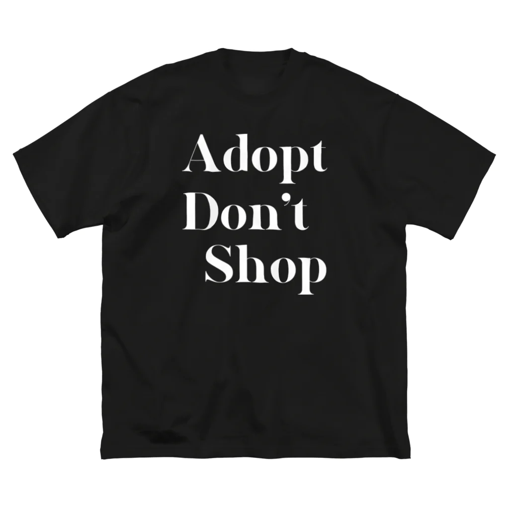 mimitoのAdopt Don't Shop ビッグシルエットTシャツ