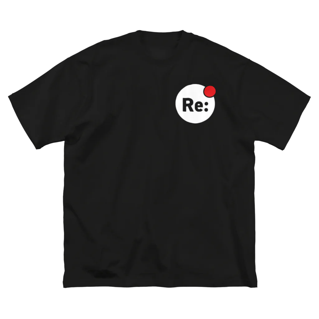 Re:Meet LiveのReMeetアイコンDark ビッグシルエットTシャツ