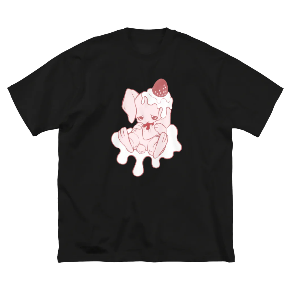 nosukeのLonely rabbit ビッグシルエットTシャツ