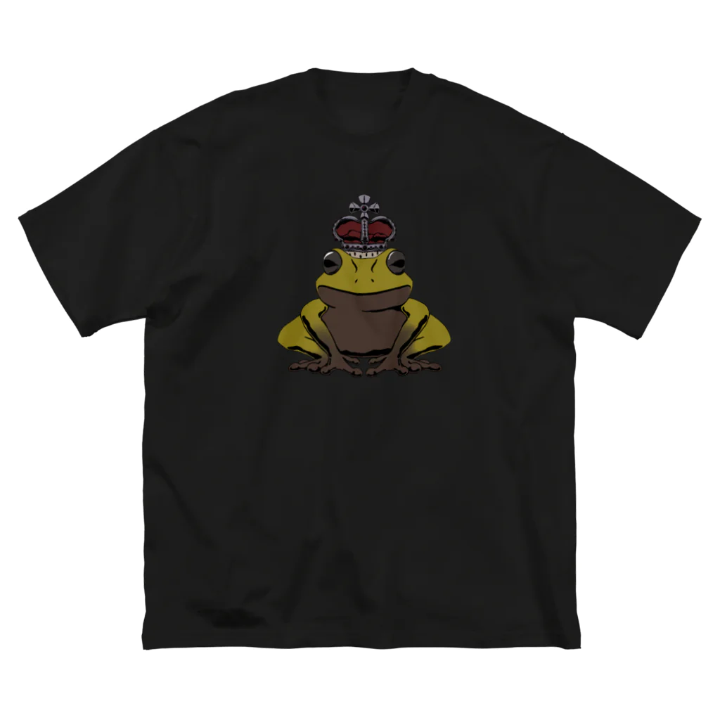 oManjYuの実験室のCrown Frog(Y) ビッグシルエットTシャツ