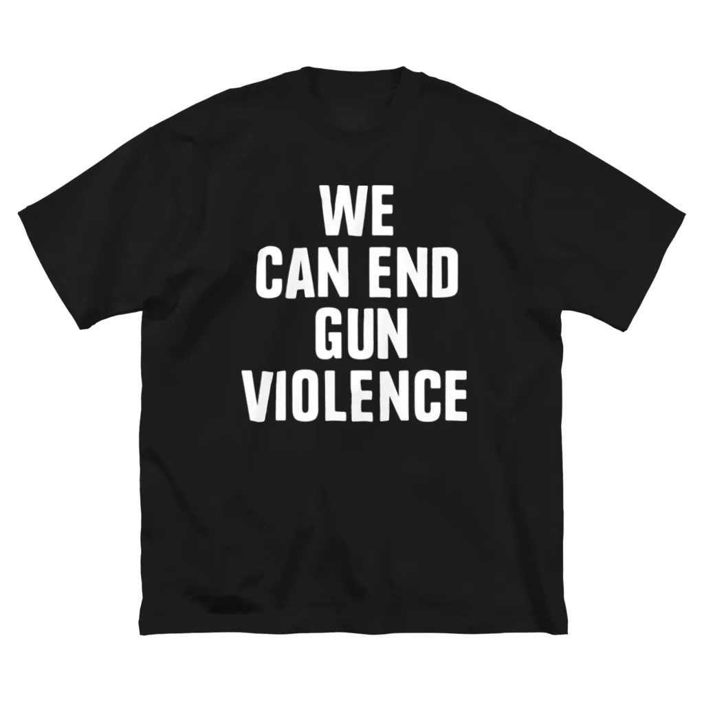 kasweeeeのWE CAN END GUN VIOLENCE ビッグシルエットTシャツ