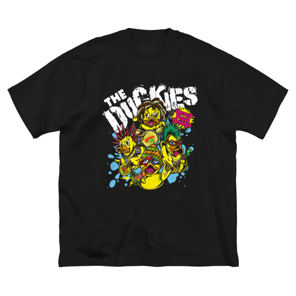 SAUNA ZOMBIESのTHE DUCKIES - Quack Punk Droogs - T ビッグシルエットTシャツ