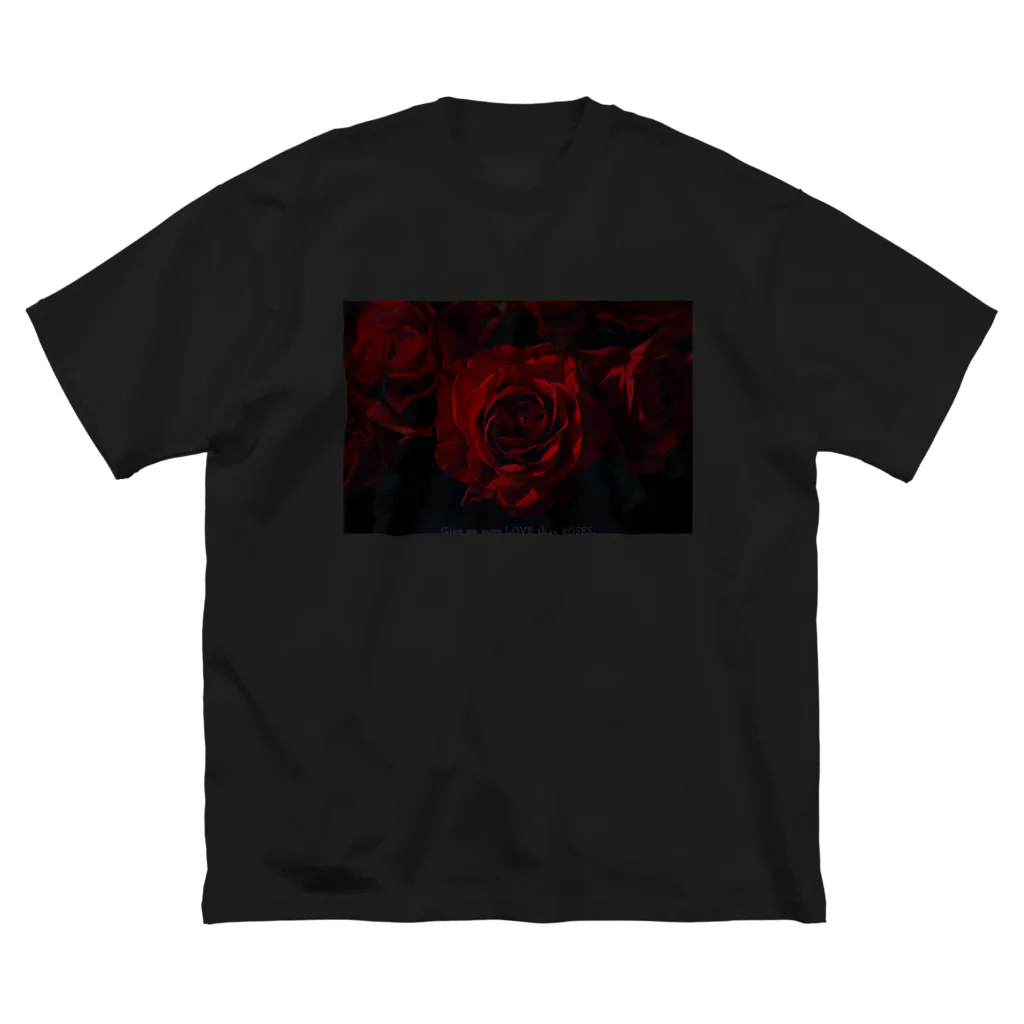 ナツ カオル のお店のROSES ビッグシルエットTシャツ