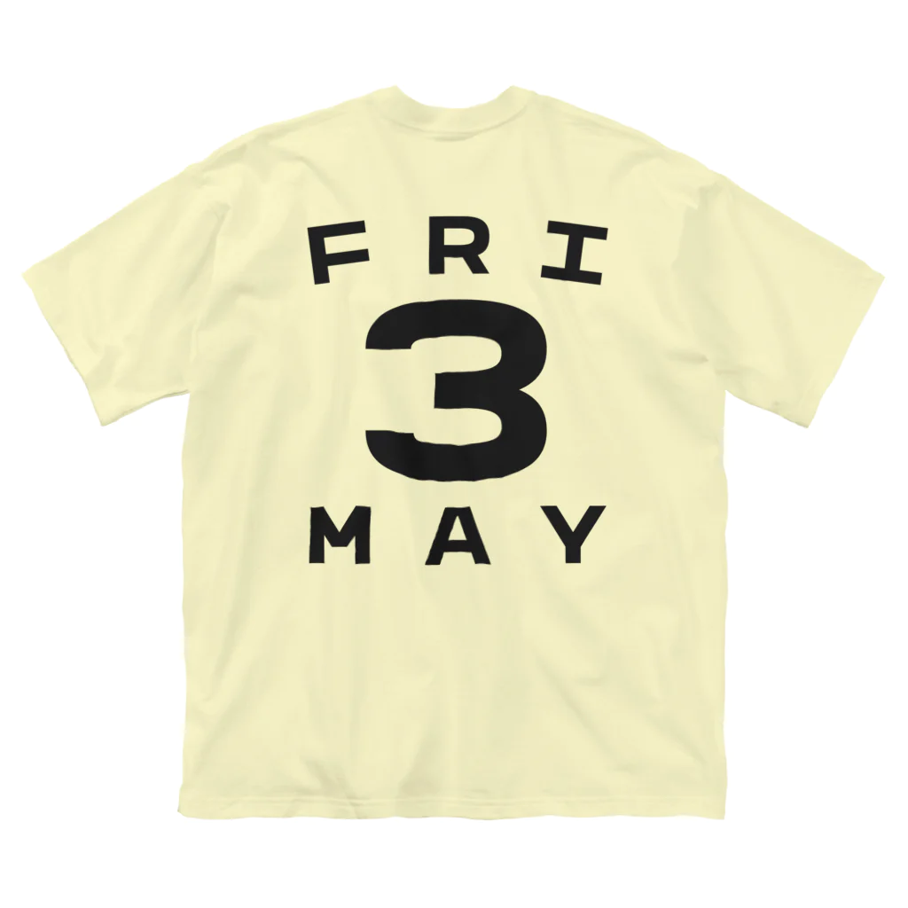 XlebreknitのFriday, 3rd May ビッグシルエットTシャツ