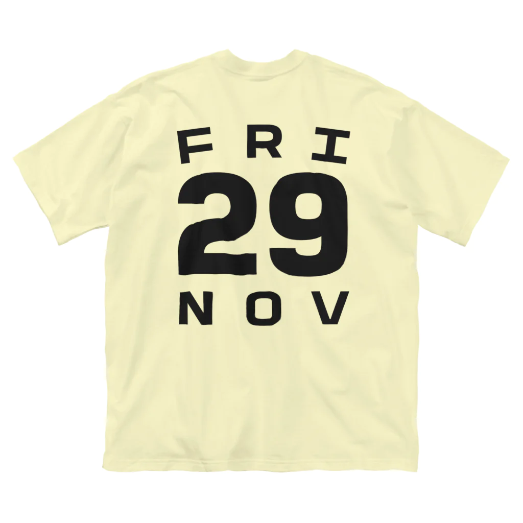 XlebreknitのFriday, 29th November ビッグシルエットTシャツ