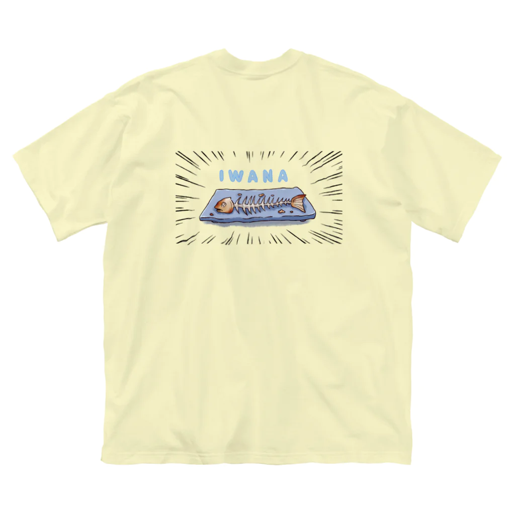 nack’s knacksのI W A N A ビッグシルエットTシャツ