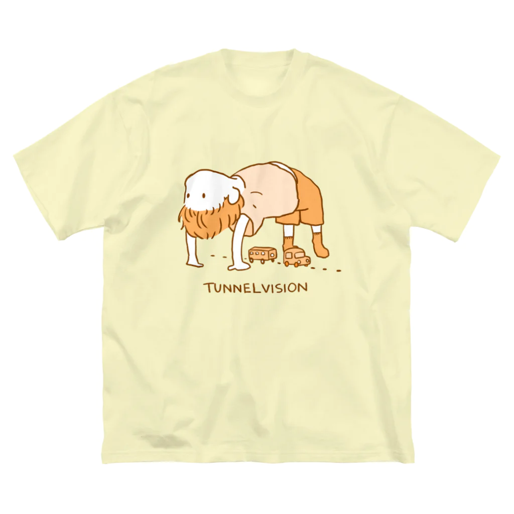 Matthew&Wiffのトンネルビジョン_オレンジ Big T-Shirt