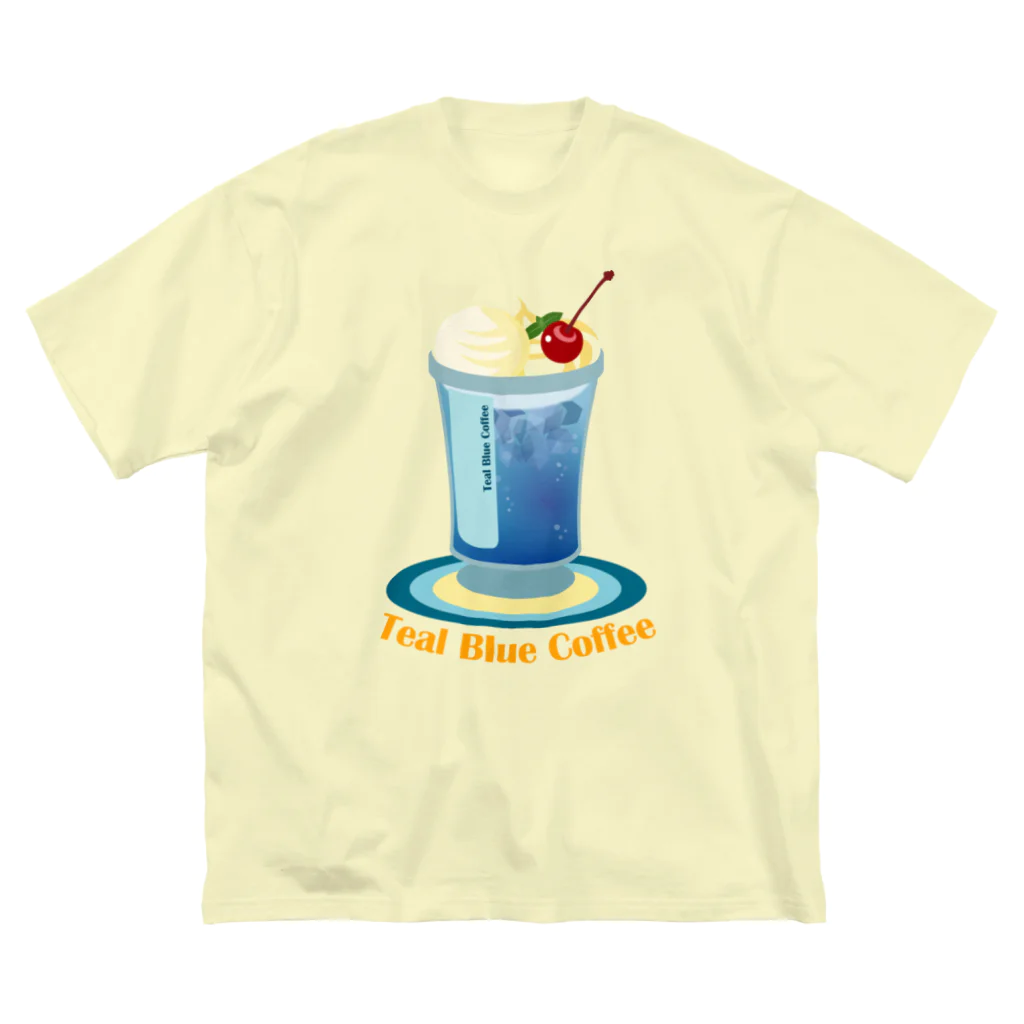 Teal Blue CoffeeのTeal Blue Hawaii ビッグシルエットTシャツ