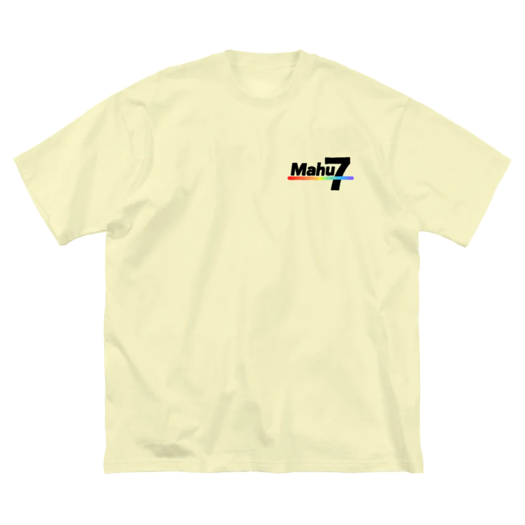 MIXレインボーのMahu Seven ビッグシルエットTシャツ