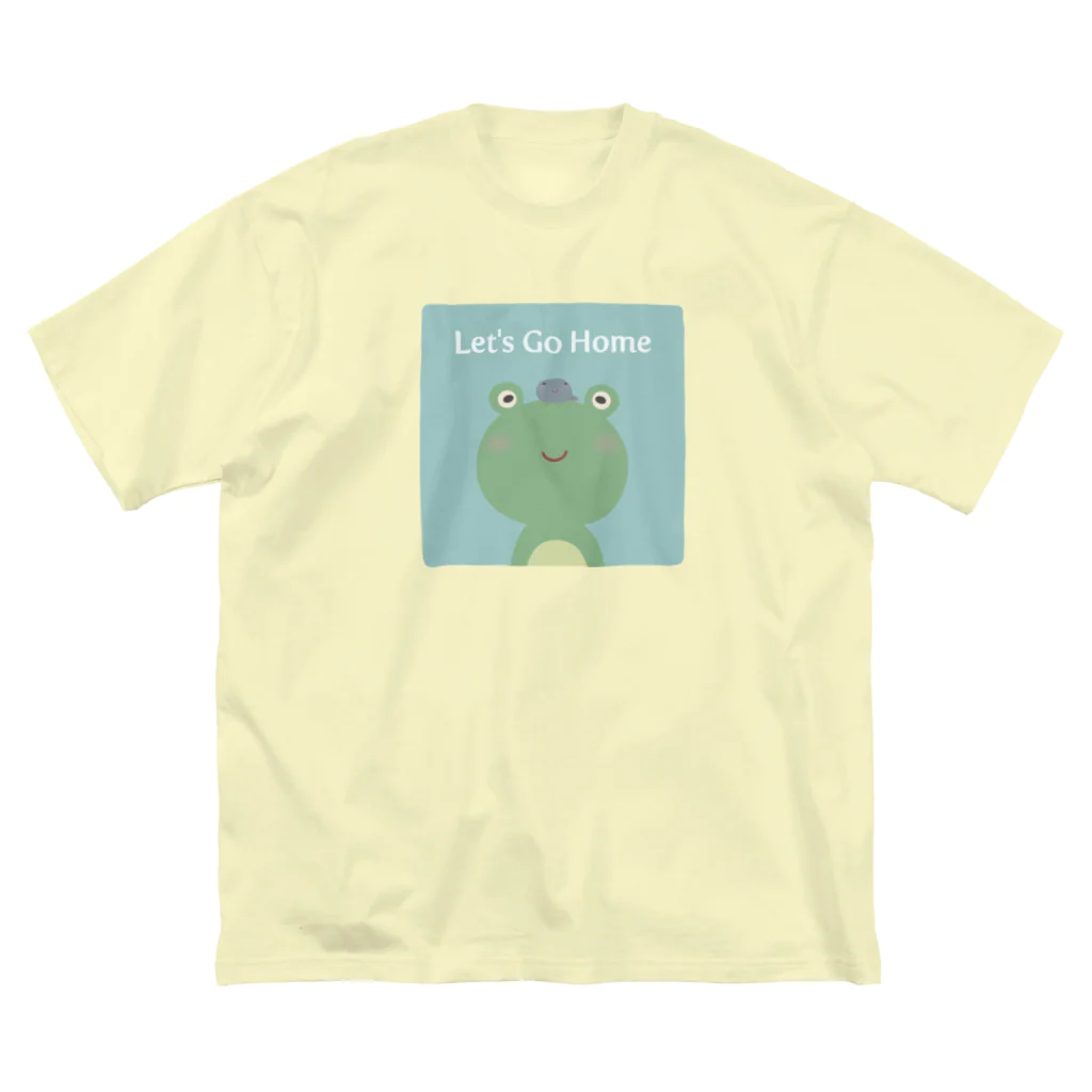 kg_shopのLet's Go Home ビッグシルエットTシャツ