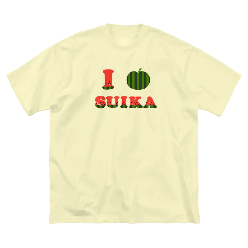 ユウィズのI♡SUIKA Big T-Shirt