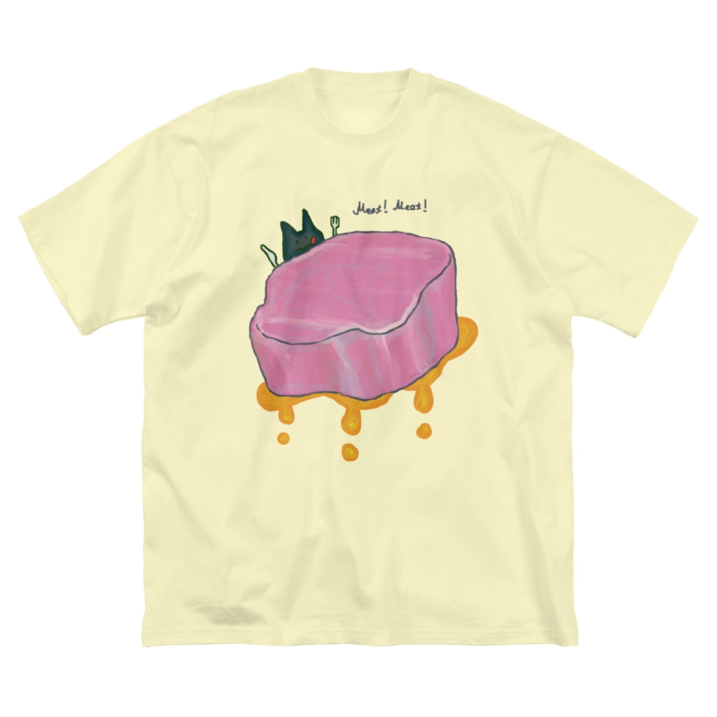 [ DDitBBD. ]のMeat! Meat! Big T-Shirt