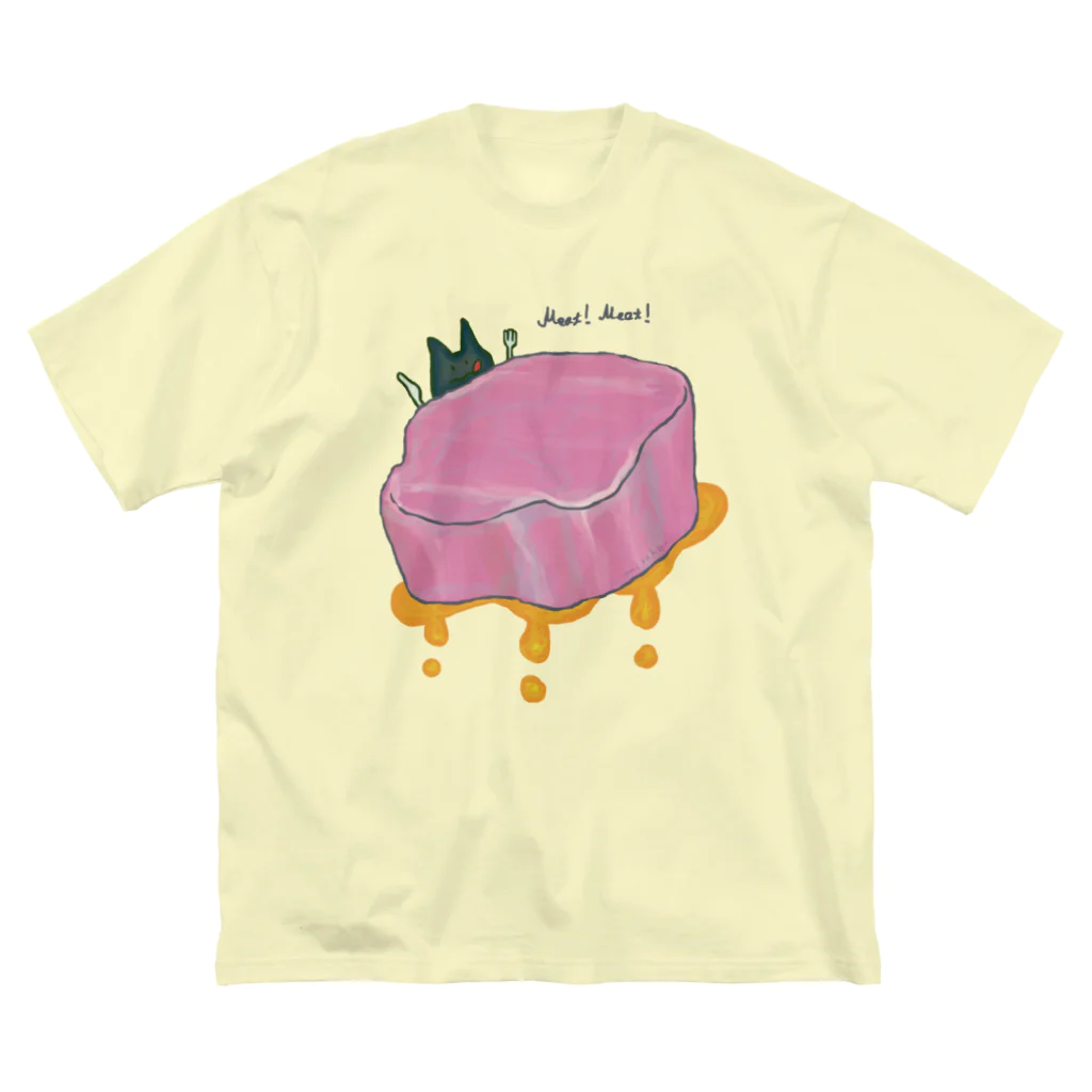 [ DDitBBD. ]のMeat! Meat! ビッグシルエットTシャツ