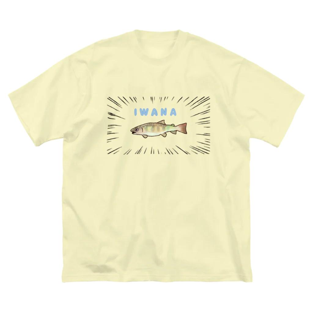 nack’s knacksのI W A N A ビッグシルエットTシャツ