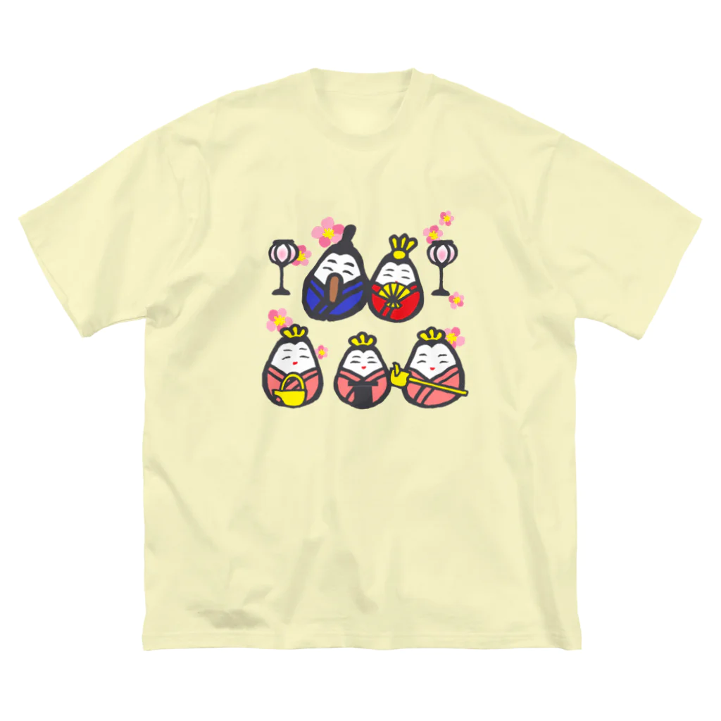 SU-KUの桃節句Ⅱ ビッグシルエットTシャツ