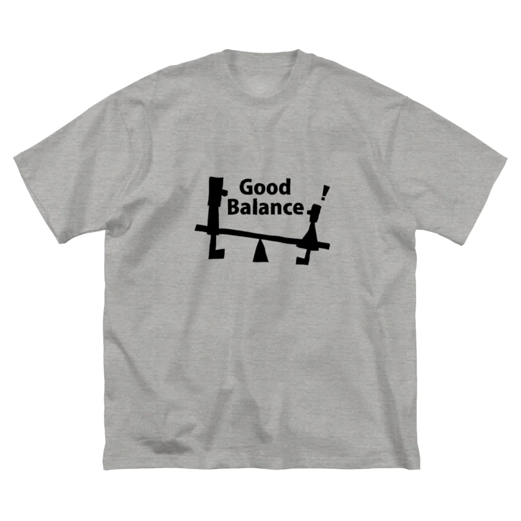 おしゃれなロゴT-utaneのGood Balance Big T-Shirt