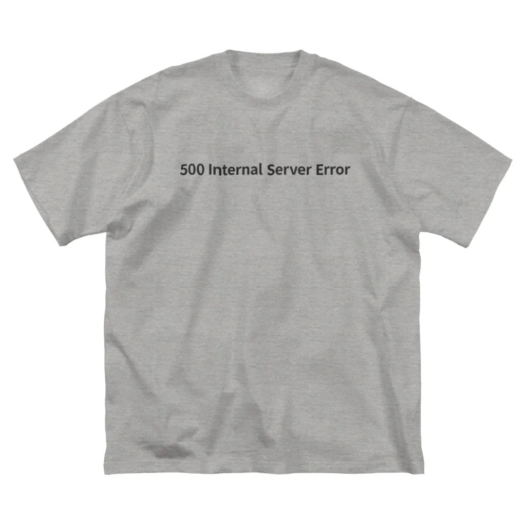 Web Freak Products の500 Internal Server Error ビッグシルエットTシャツ