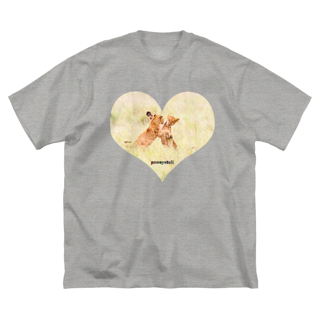 paweyetailのライオン柔道 ビッグシルエットTシャツ