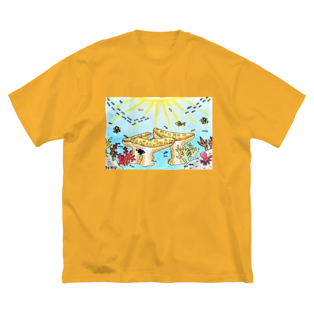 I-z-m-y's worksの光射す海 ～in パラダイス～ Big T-Shirt