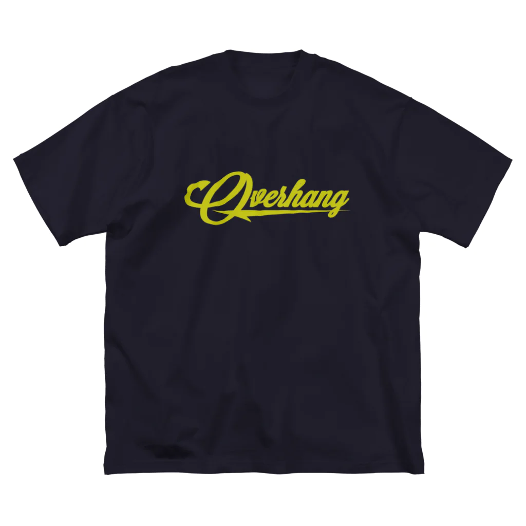 2753GRAPHICSのOverhang TEE - mustard logo - ビッグシルエットTシャツ