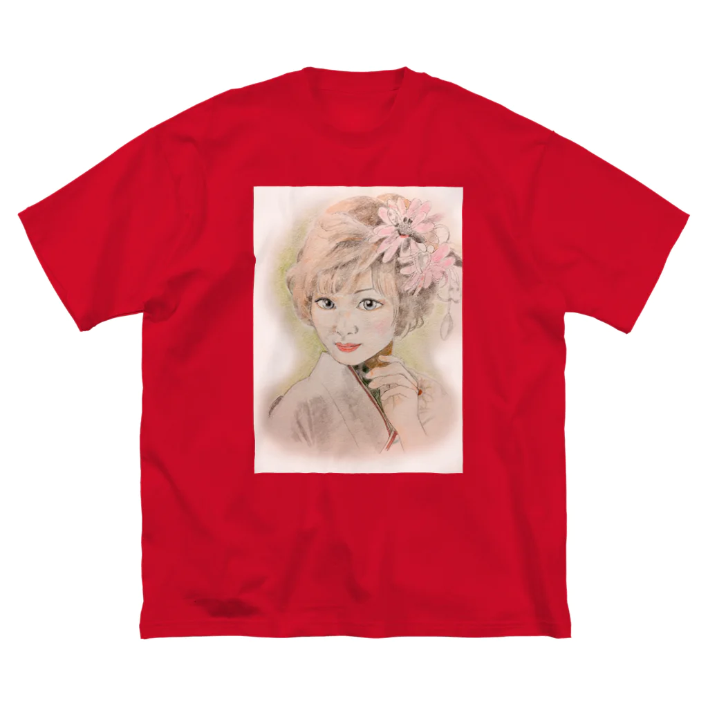 keikororinのKIMONOgirl ビッグシルエットTシャツ