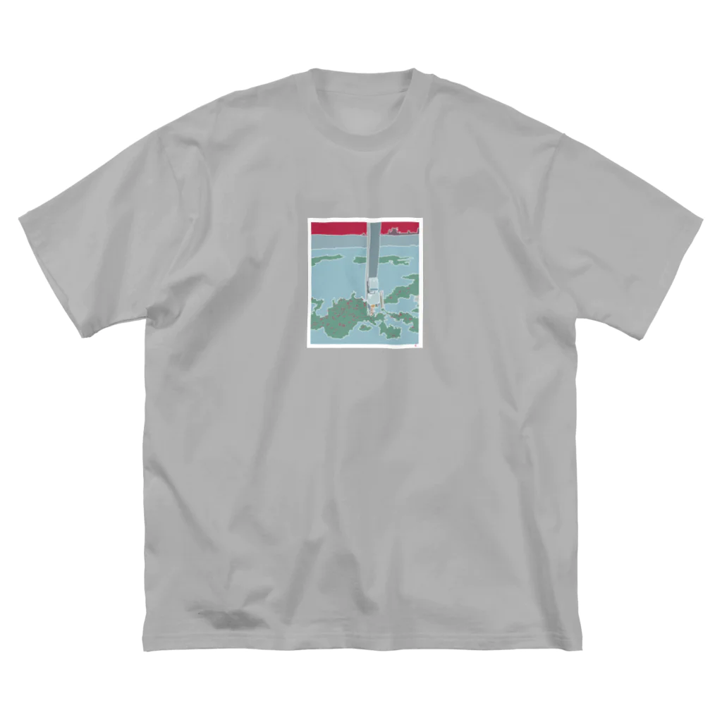 佐々木製作 スズリ工場のスクラップ ビッグシルエットTシャツ