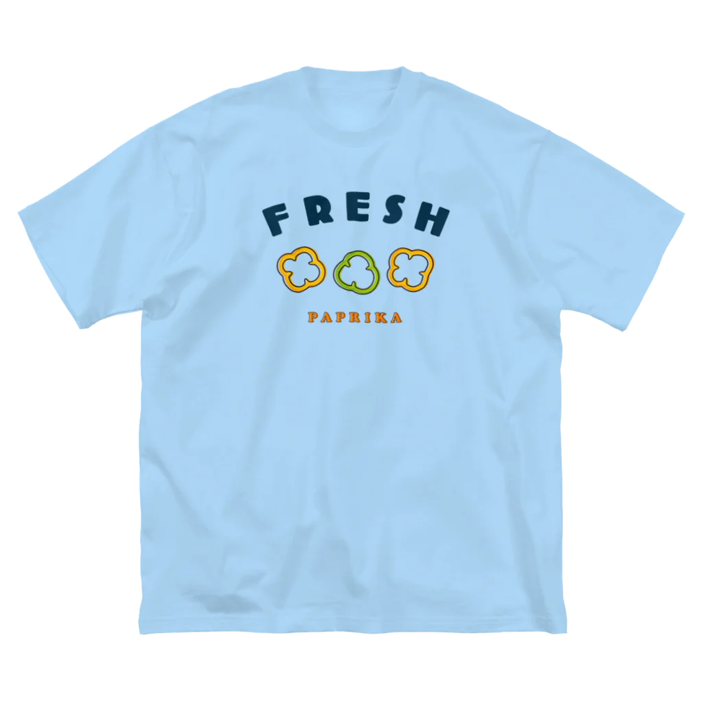 さちこのとれたて野菜（ パプリカ ） ビッグシルエットTシャツ