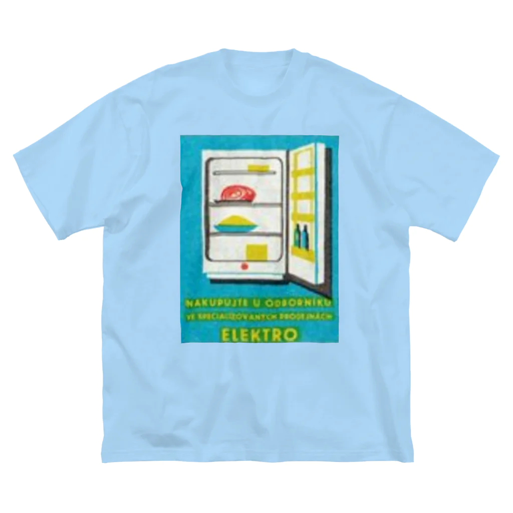 YS VINTAGE WORKSのチェコ　家電・冷蔵庫 ビッグシルエットTシャツ