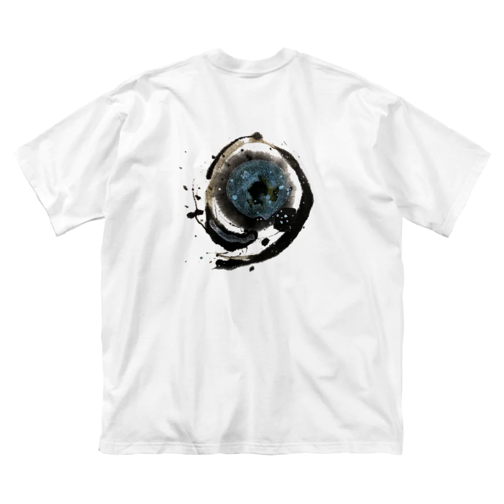 WAMI ARTのウツホ(宇宙)のア ビッグシルエットTシャツ