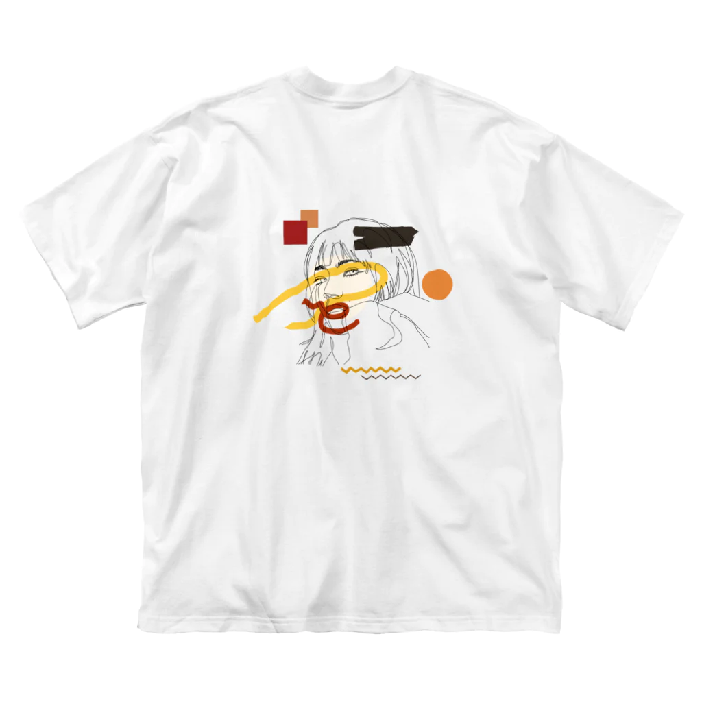 Ugly Ducklingのennui [バックプリント] ビッグシルエットTシャツ