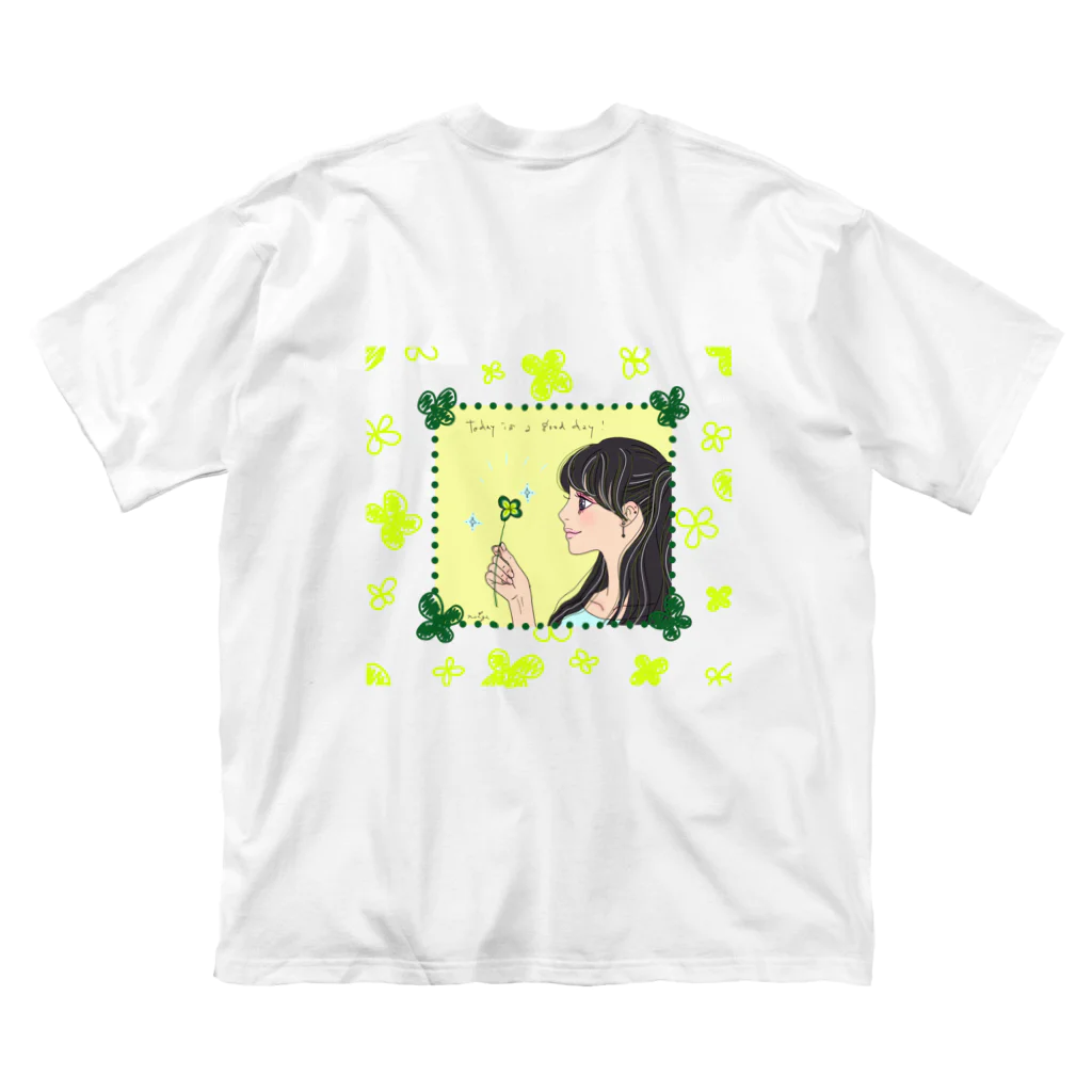 Ｍ✧Ｌｏｖｅｌｏ（エム・ラヴロ）の今日はいい日だ♪ ビッグシルエットTシャツ