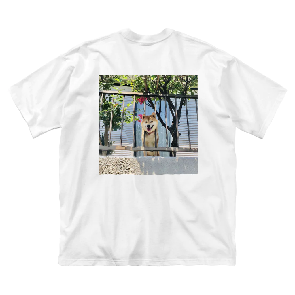 ありよりのありこの愛犬くま  (お見送り) ビッグシルエットTシャツ