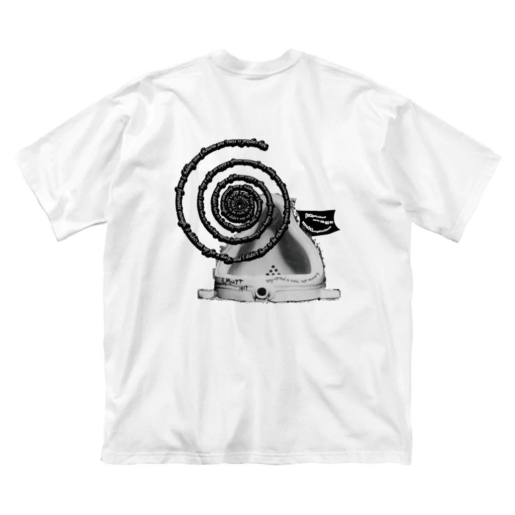 neyneyneySHOPのMarcel Duchamp ビッグシルエットTシャツ