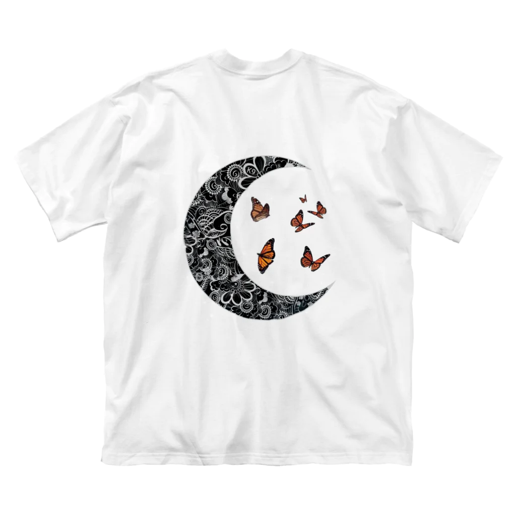 larmeのK9 Moon series ビッグシルエットTシャツ