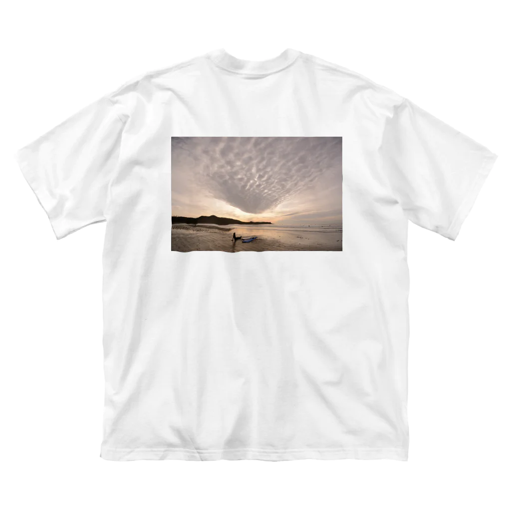world Landscapeのsurf_01 ビッグシルエットTシャツ