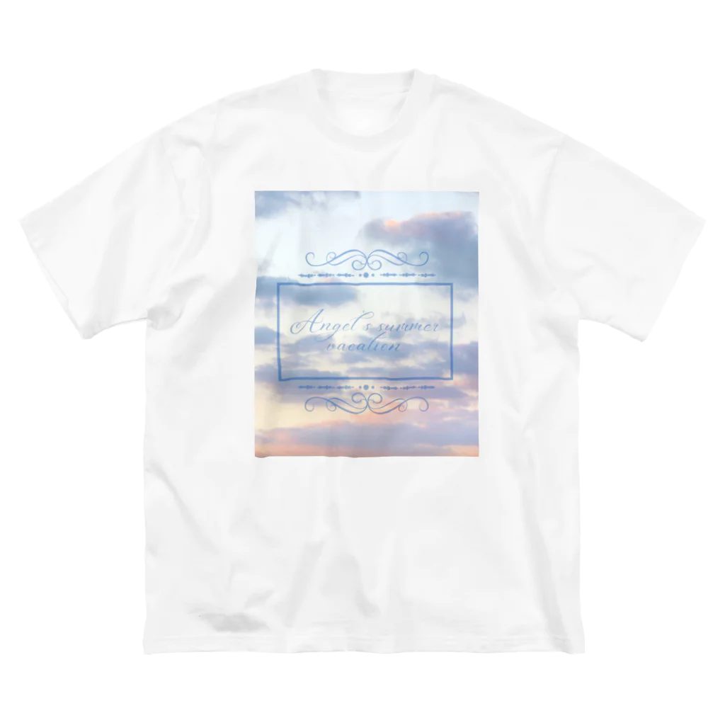 ゆにねこ惑星のପ天使の夏休みଓ夕暮れ旅行 Big T-Shirt