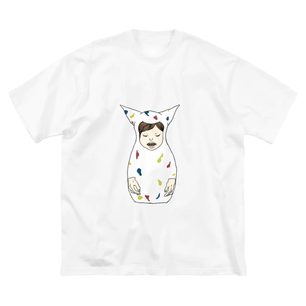 hanky-pankyのあくまくん ビッグシルエットTシャツ