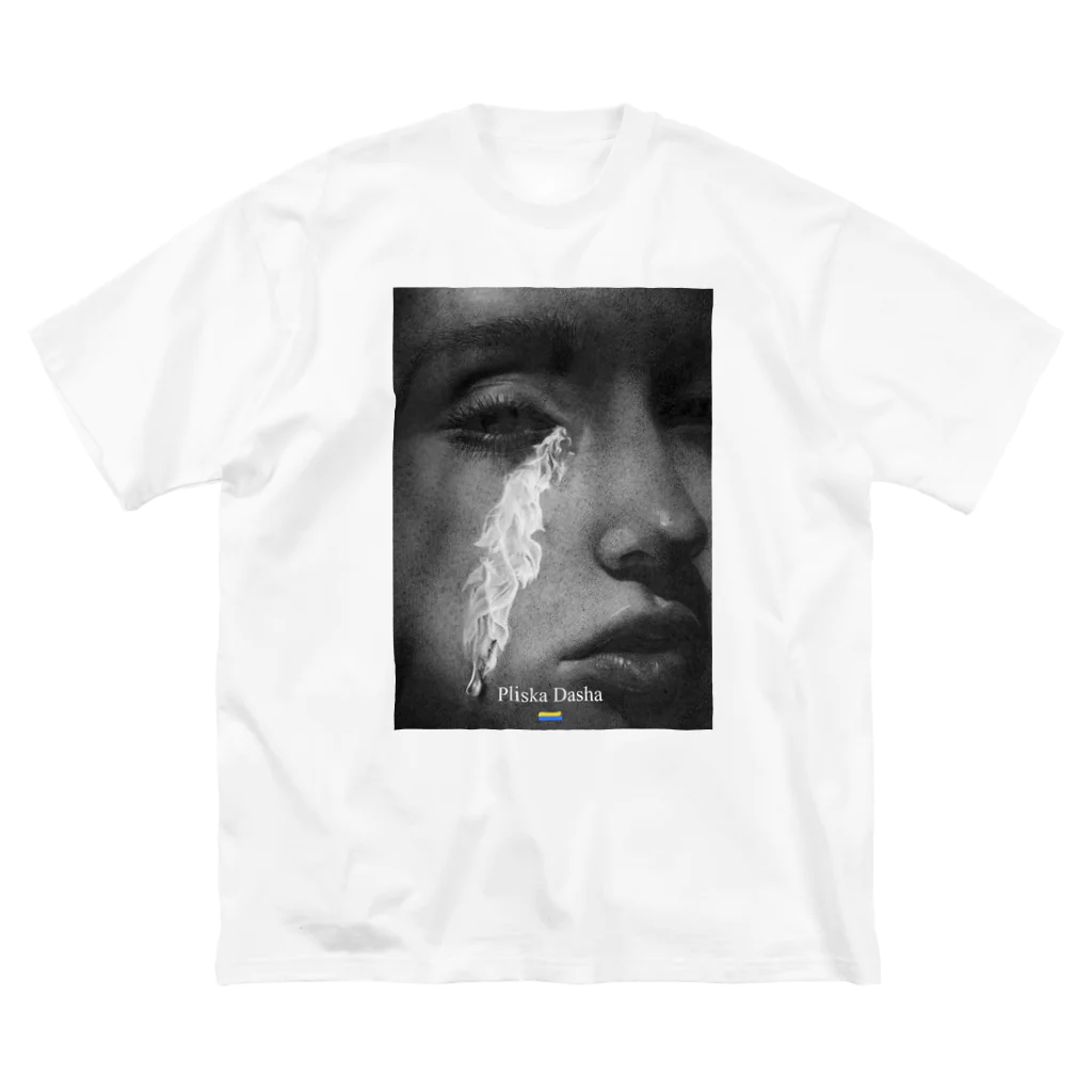 pliska のTear ビッグシルエットTシャツ