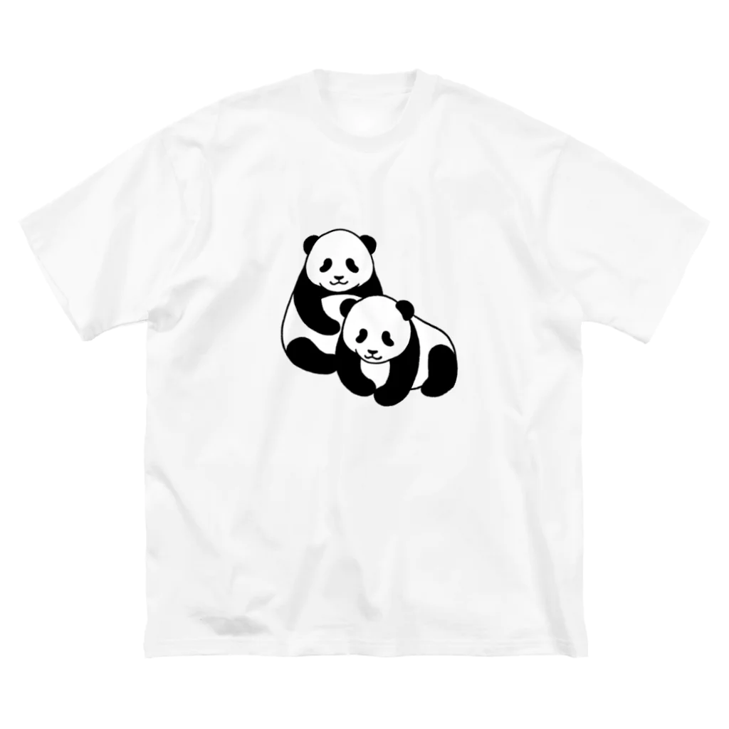 chippokeの双子パンダ Big T-Shirt